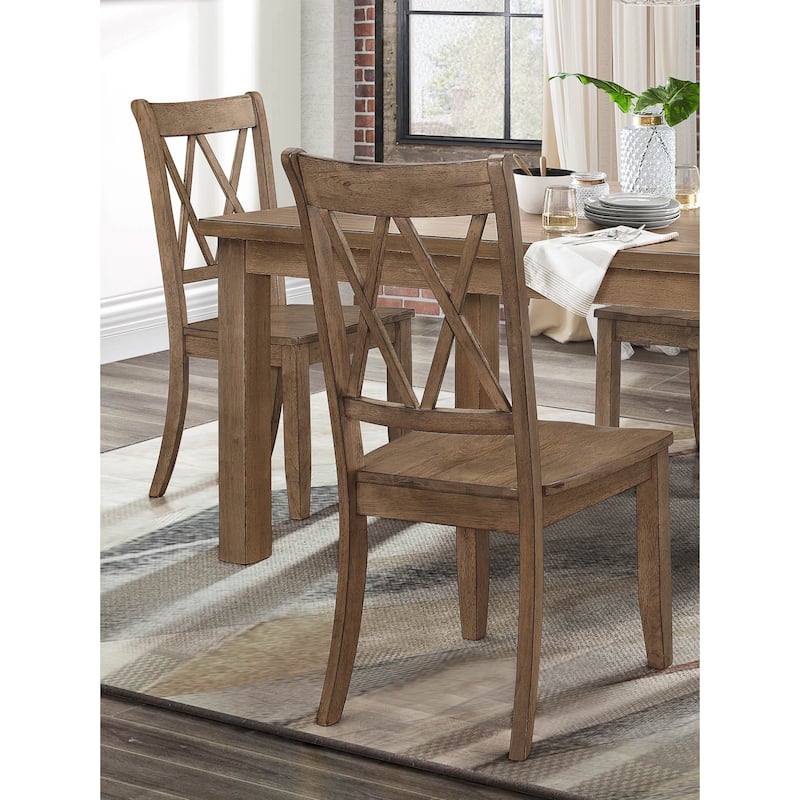 Side Chair Pinewood Dining Chairs (Set of 2)
