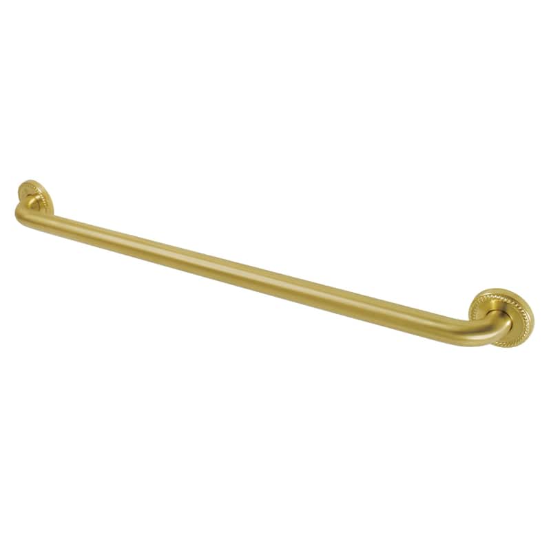 Laurel 32-Inch X 1-1/4-Inch OD Grab Bar - Brushed Brass