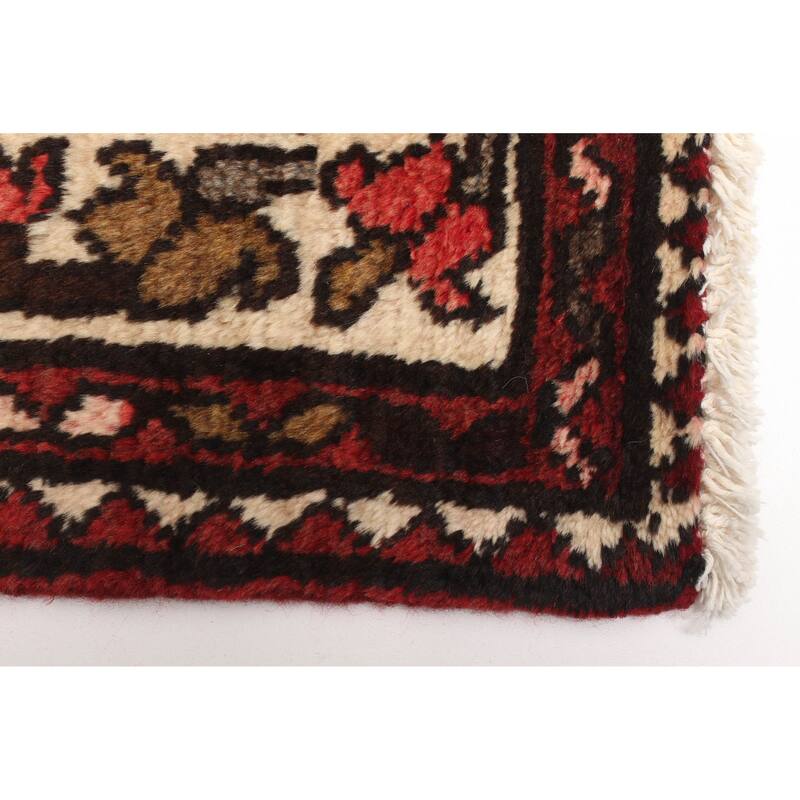 ECARPETGALLERY Hand-knotted Andelz Red Wool Rug - 3'5 x 5'7