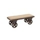 preview thumbnail 4 of 16, Brown MDF Industrial Bench - 47 x 16 x 17
