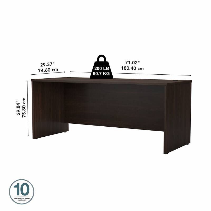 Studio C 72W x 30D Office Desk by Bush Business Furniture