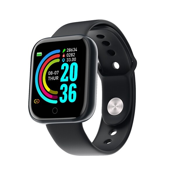 colorful smart bluetooth fitness tracker watch