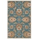preview thumbnail 4 of 7, SAFAVIEH Handmade Heritage Bertine Traditional Wool Rug 3' x 5' - Blue/Yellow - Rectangle