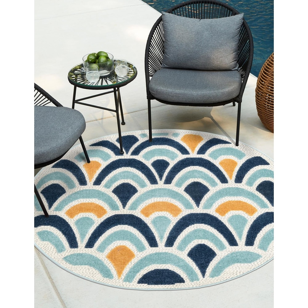 Outdoor Helena Collection Area Rug