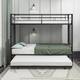 Option Black(Bunk Bed with Trundle)