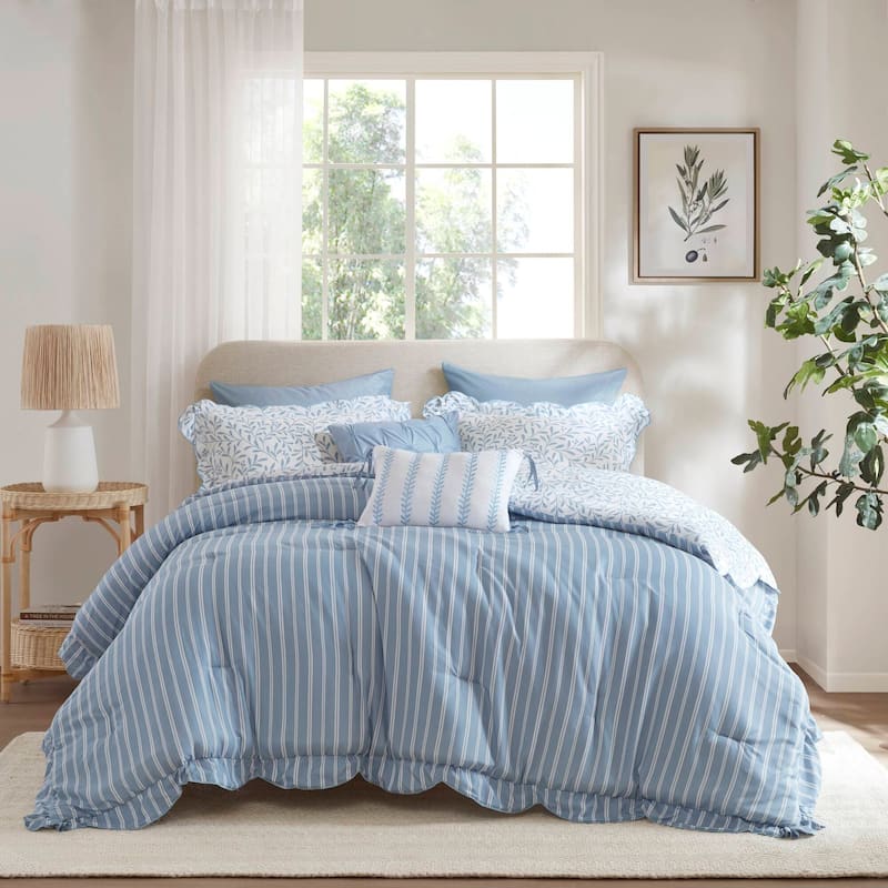 Madison Park Darcy 5 Piece Print Comforter Set