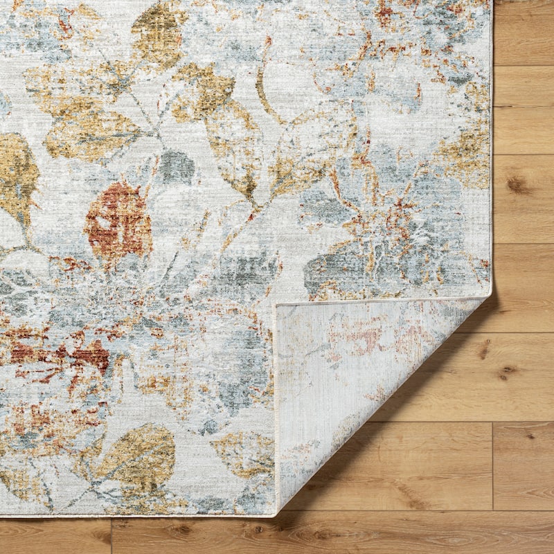 Livabliss Tropical Roseanne Floral & Botanical Area Rug