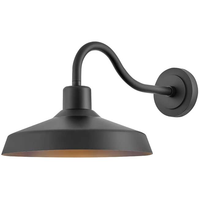 Hinkley Lighting 12078 Forge 1 Light 13" Tall Coastal Elements LED - Black