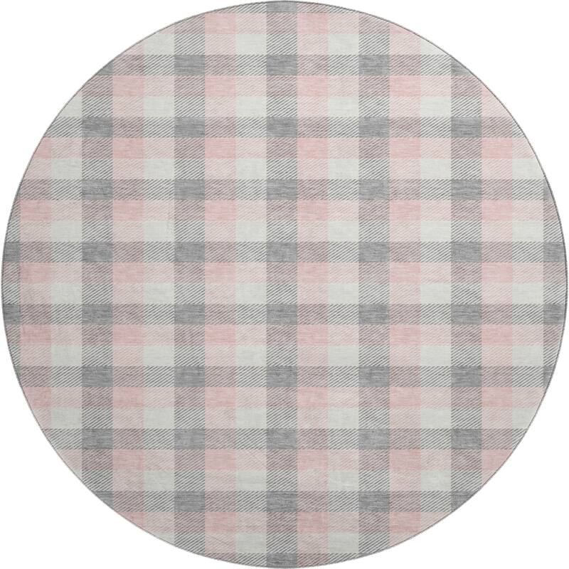 Premium Washable Super Soft Plaid Mayfield Rug