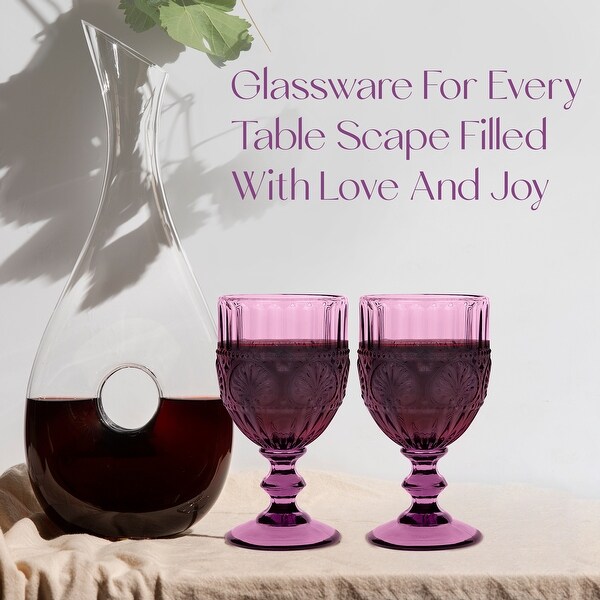 Vintage purple glasses clearance