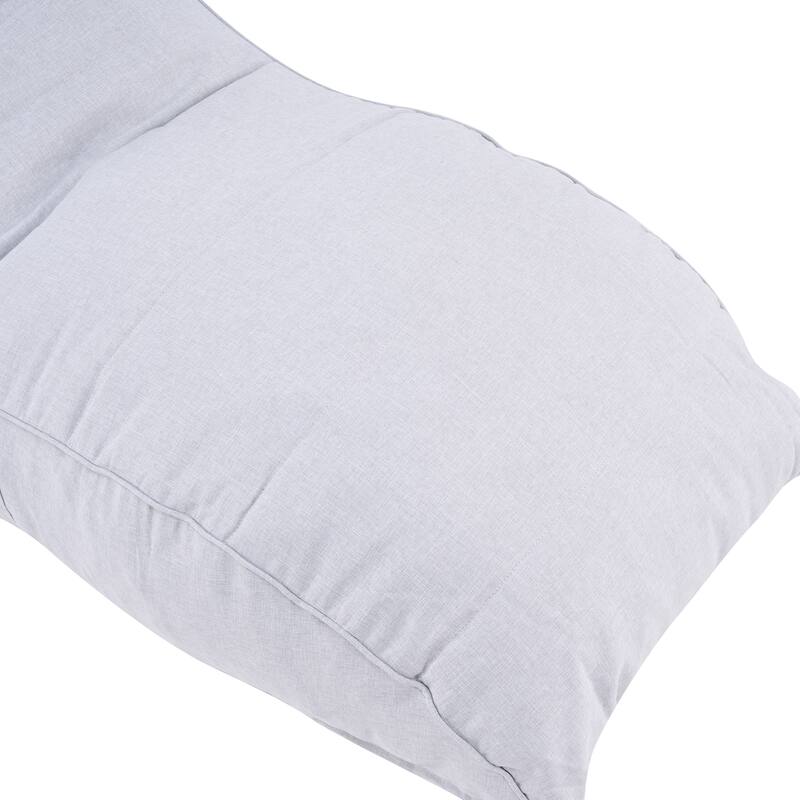 Christopher Knight Home - Ethel Casual Outdoor Upholstered Bean Bag Chair