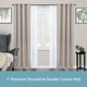 preview thumbnail 10 of 9, Kenney® Mission 1" Premium Decorative Window Double Curtain Rod, 36-66", Oil Rubbed Bronze