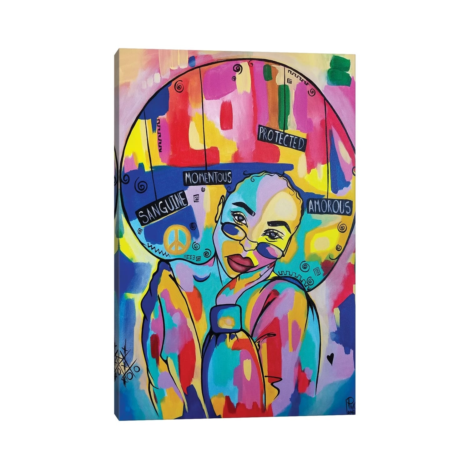 iCanvas "Beauty" by Pinklomein Canvas Print