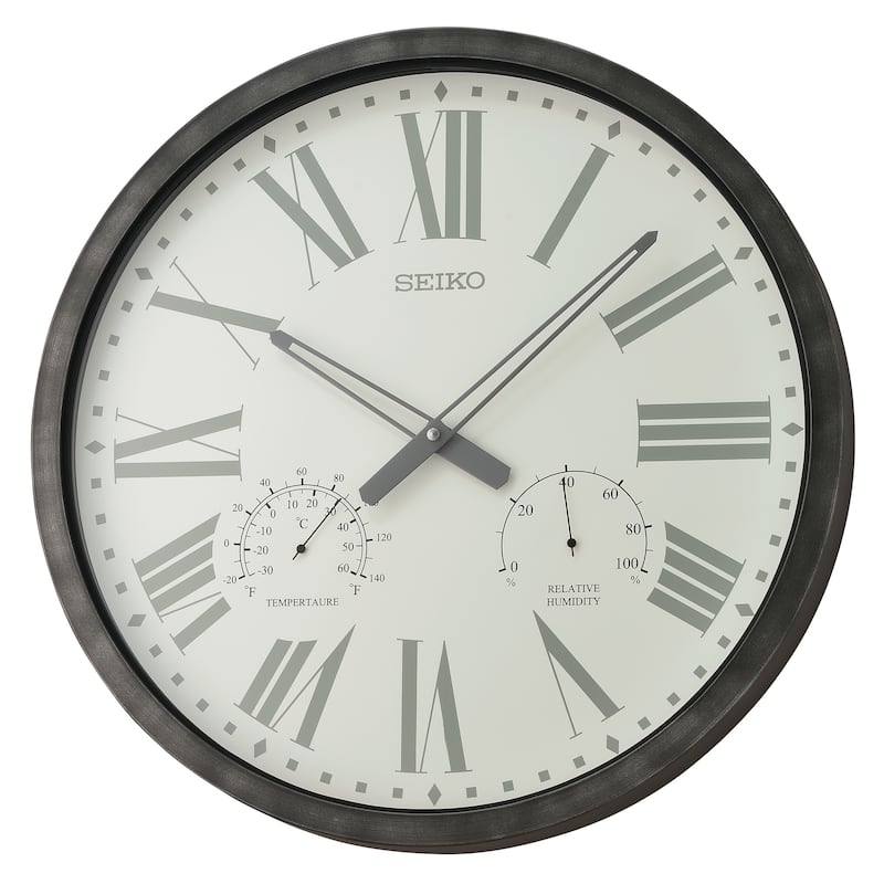 Ondo Wall Clock, Black - N/A - Black