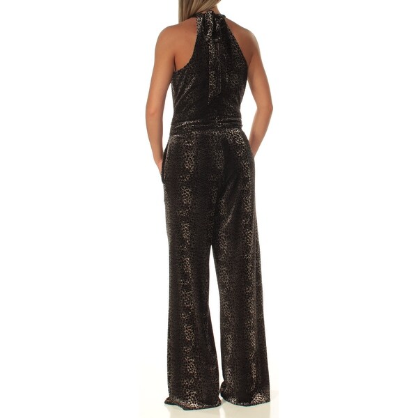 black pocketed jumpsuit