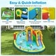 preview thumbnail 30 of 34, Costway Inflatable Water Slide Kids Bounce House Splash Pool