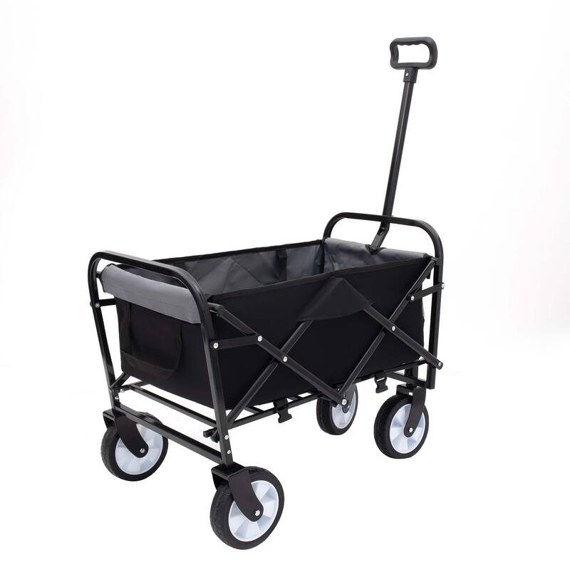 2.1 cu ft. Steel Foldable Wagon Cart