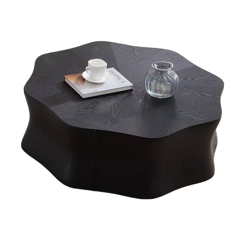 Modern Flower Petal-shaped Coffee Table Floor Center Table