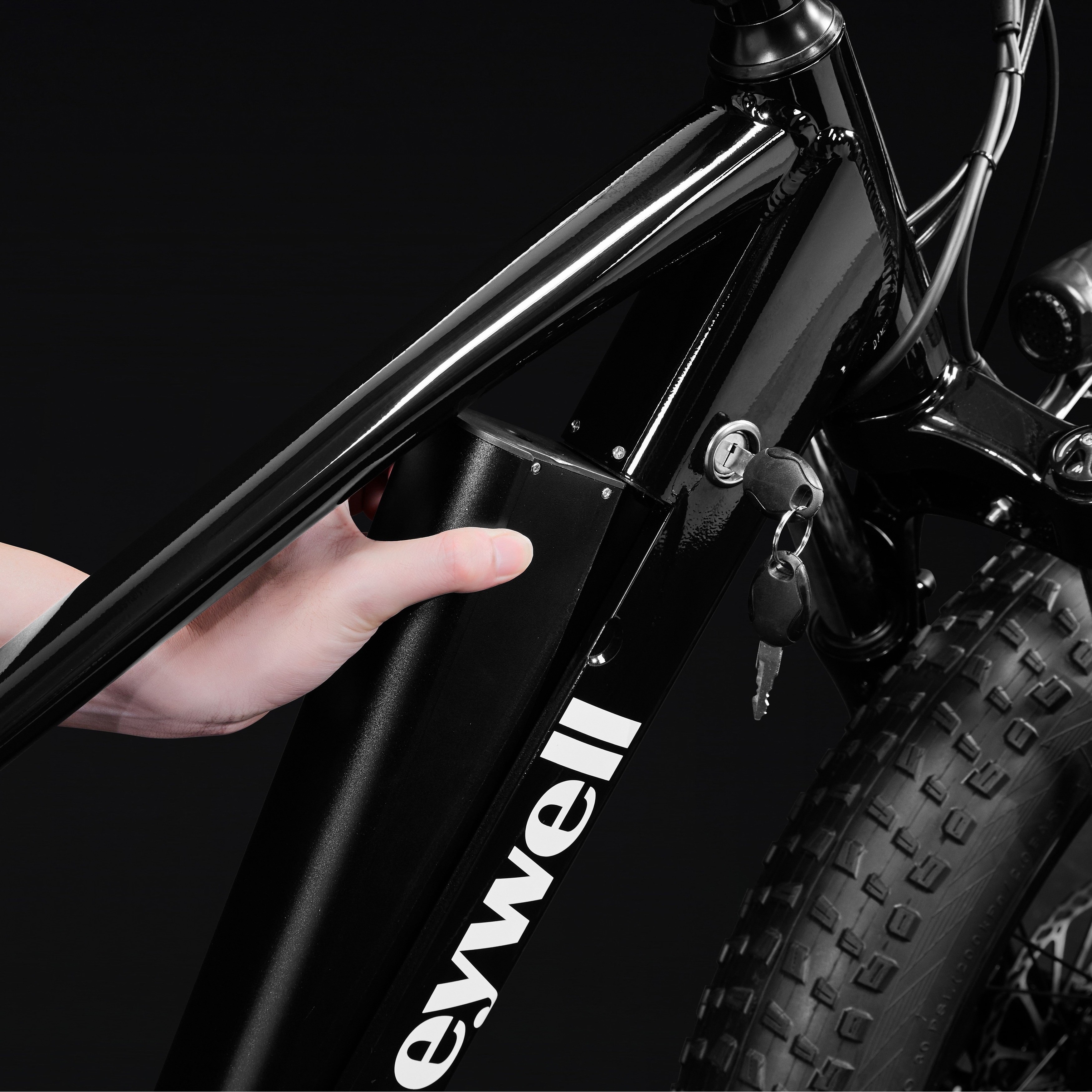 Honeywell El Capitan X 500W Fat Tire Electric Mountain Bike Bed