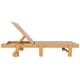 preview thumbnail 72 of 113, Shoreside Modern Poly Eco-Friendly All Weather Reclining Chaise Lounge With Wheels and Side Table (2-Piece Set)