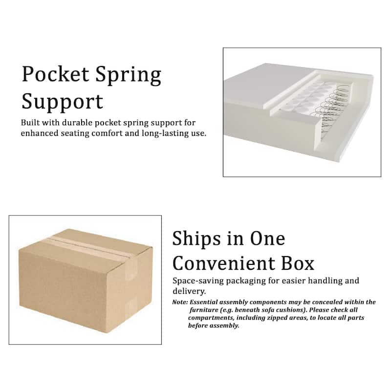 CraftPorch Chic Modern Linen Upholstered Chair