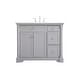 preview thumbnail 6 of 32, Petal 36 - 48 Inch Single Bathroom Vanity