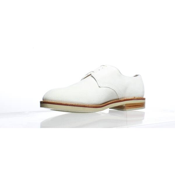Shop Allen Edmonds Mens Nomad White Suede Oxford Dress Shoe Size 9
