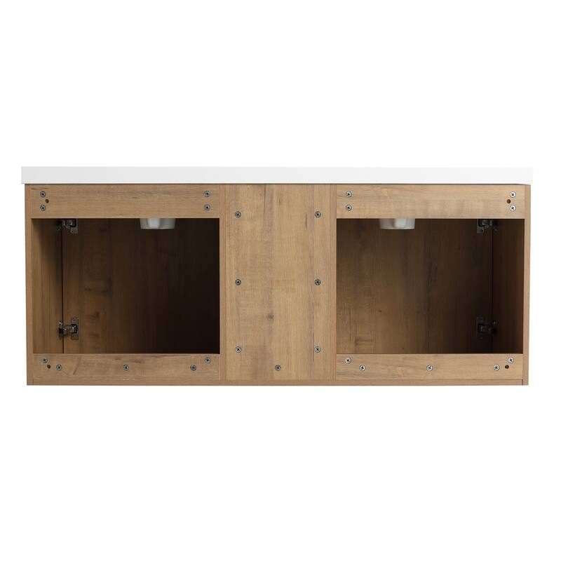 Topcraft Wall-Mounted Bathroom Vanity With Sink