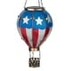 preview thumbnail 1 of 1, Regal Art & Gift 23.5" Hot Air Balloon Solar Lantern LG - Americana