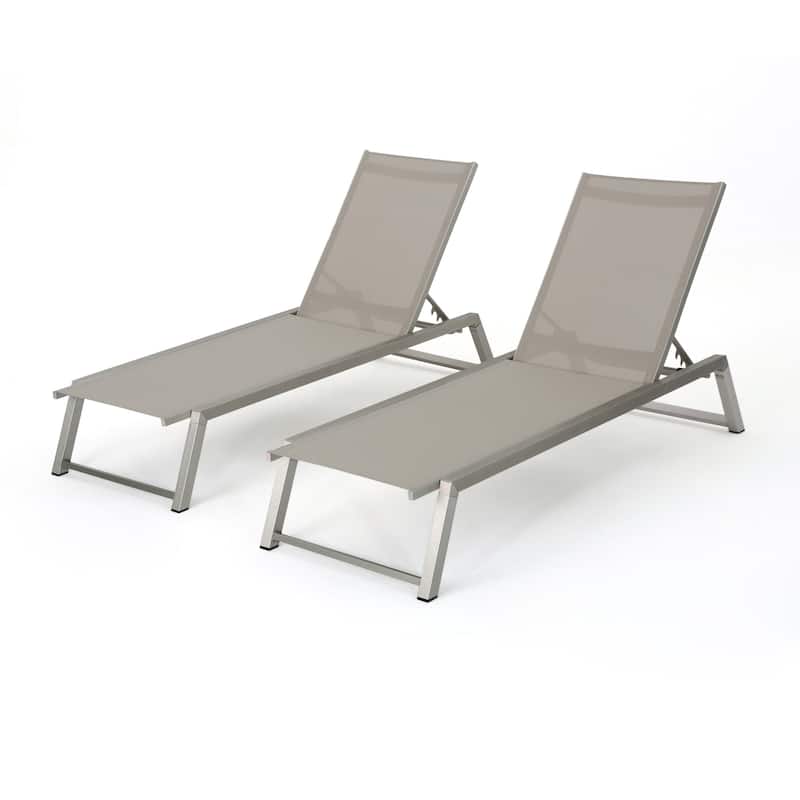 Two PCS CHAISE LOUNGE