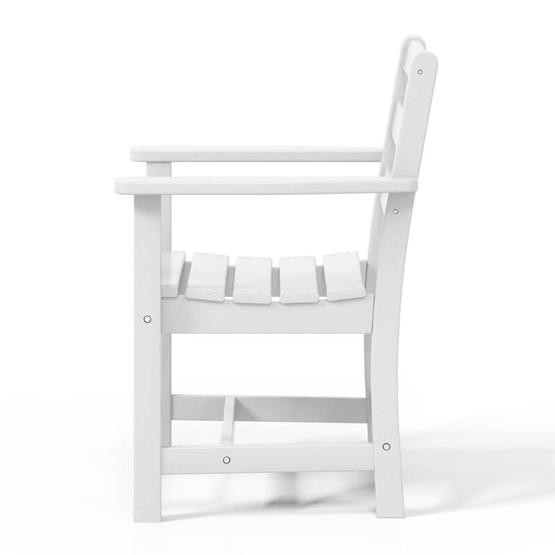 Polytrends Shoreside Patio Dining Arm Chair