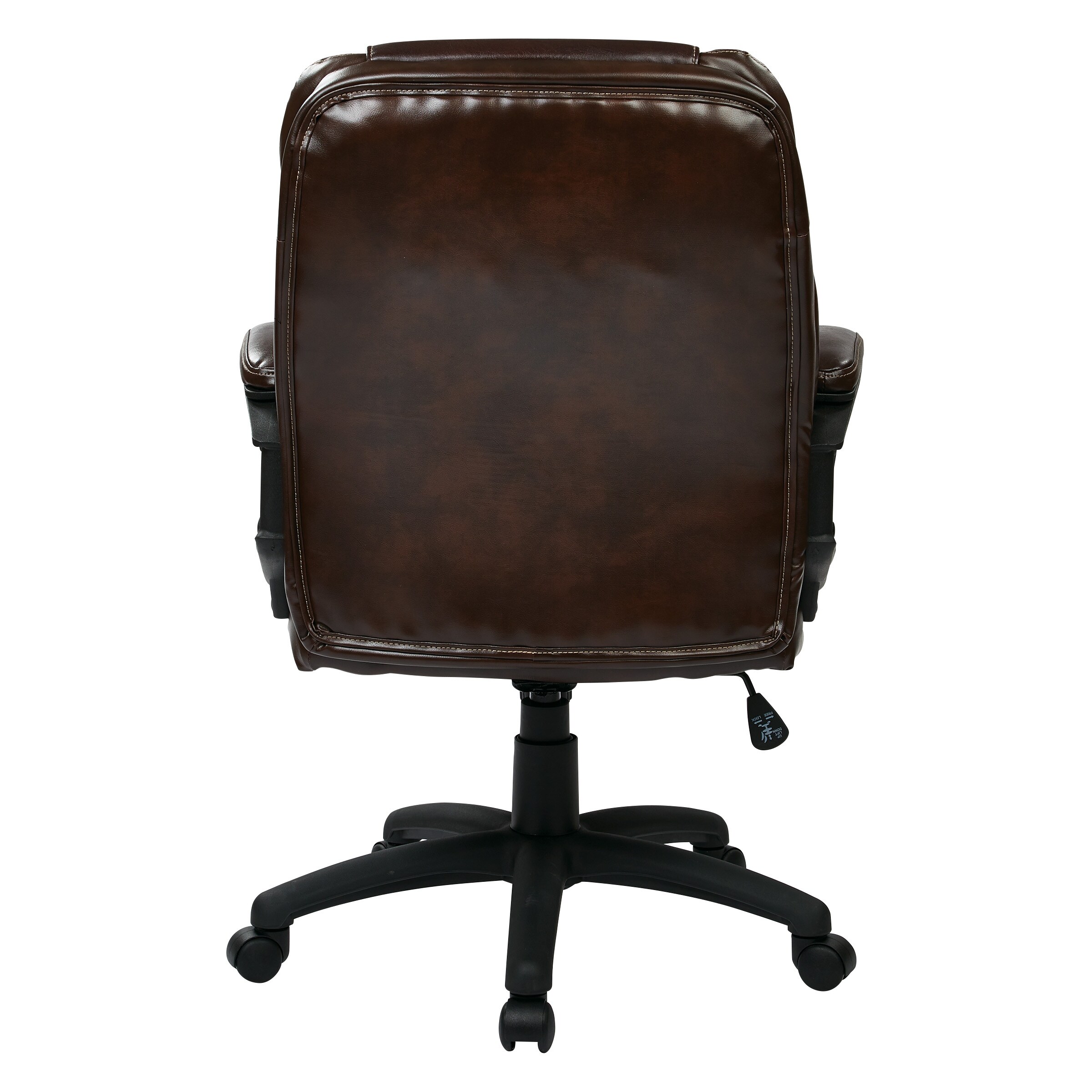 Office Star Faux Leather Managers Chair - Picture 14 of 15