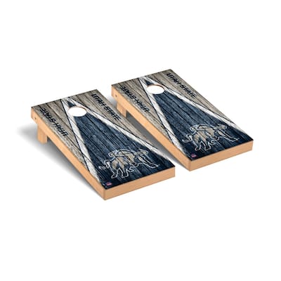 Utah State Aggies Triangle Cornhole Board Set
