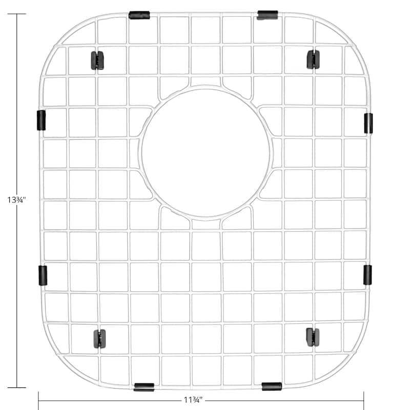 Karran USA GR-3008 11-3/4" L x 13-3/4" W Stainless Steel Basin Rack - Stainless Steel