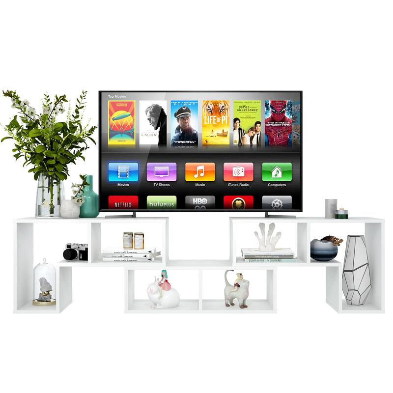 Costway 3 Pcs TV Stand for TV's up To 65'' Console Entertainment