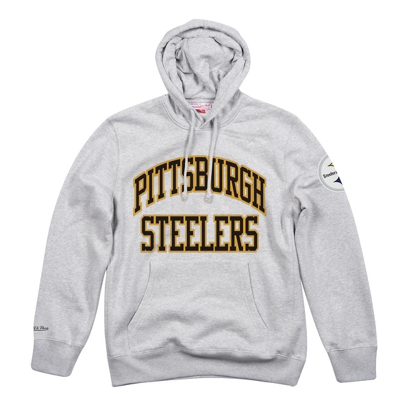 pittsburgh steelers gray hoodie