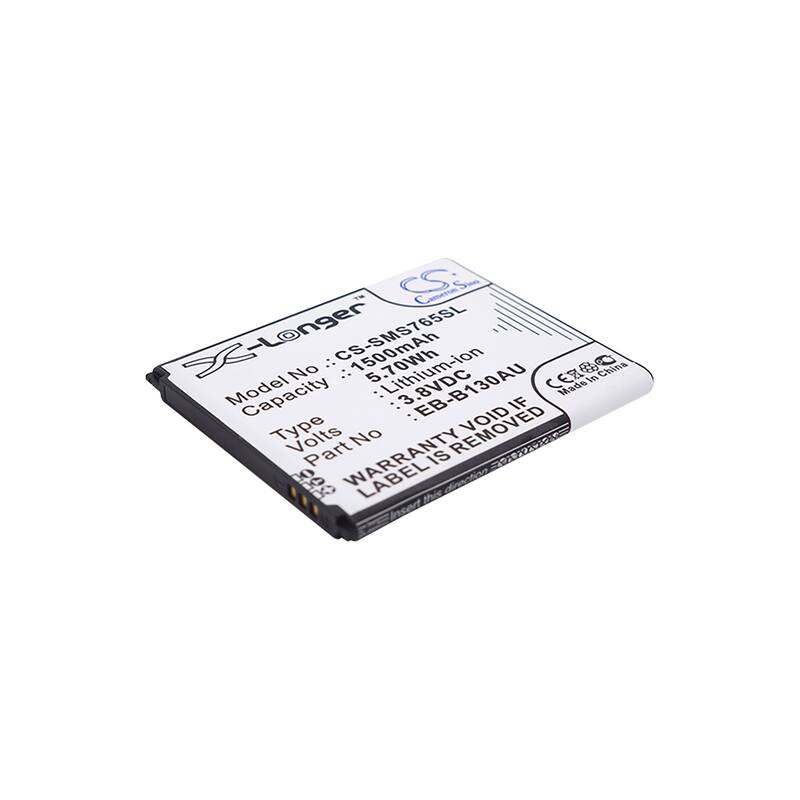 Battery for Samsung GreatCall Touch 3 Jitterbug SM-310 EB-B130AE EB-B130AU - Black