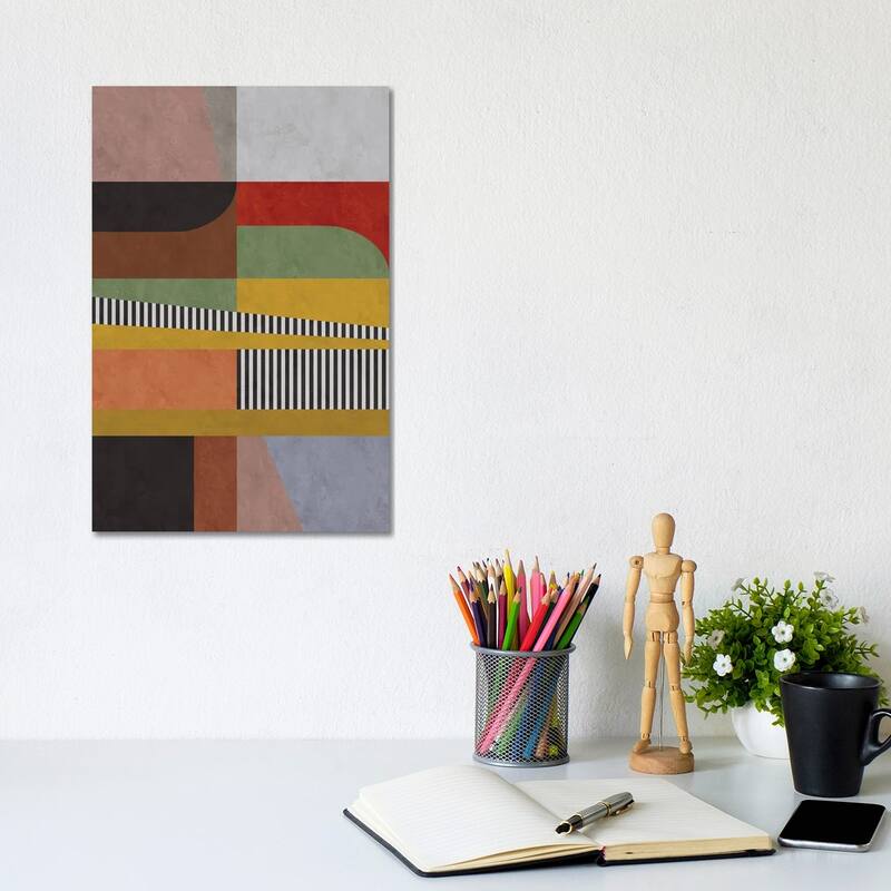 iCanvas "Mid Century Standard II" by Angel Estevez Canvas Print - 12x8x0.75