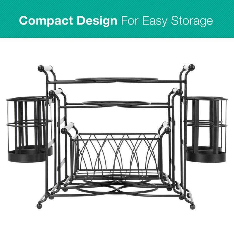 Sorbus 3 Tier Utensil Caddy - Multi-Purpose Steel Mesh Caddy