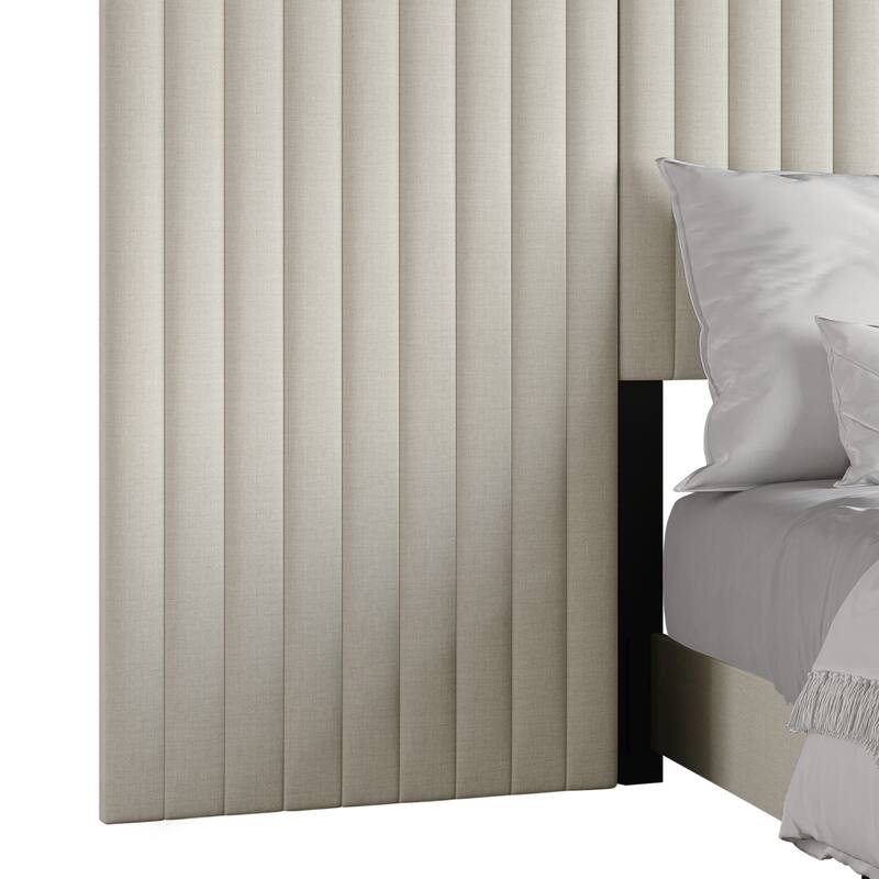 CraftPorch Simple Luxury Wall Panel Bed