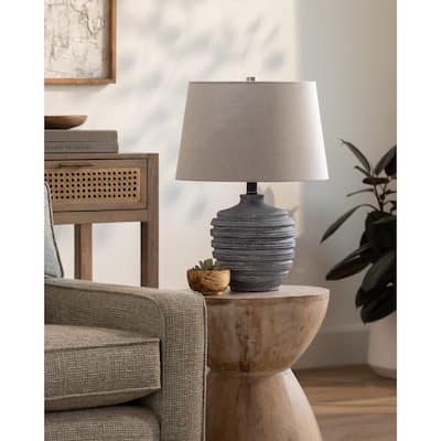 Livabliss Pavia Traditional Accent Table Lamp - 20"H x 14"W x 14"D