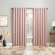 preview thumbnail 42 of 56, Sun Zero Aria 2-pack Magnetic Closure Theater Grade Total Blackout Back Tab 2-Piece Curtain Panel Pair