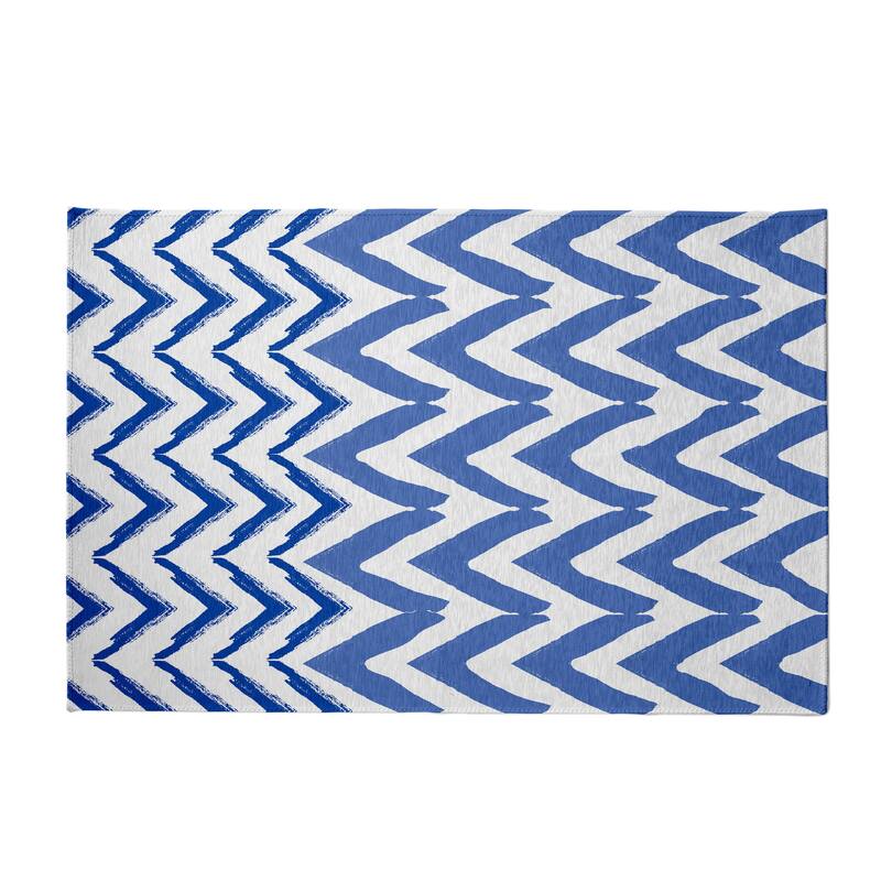 Jagged Graffiti Rug
