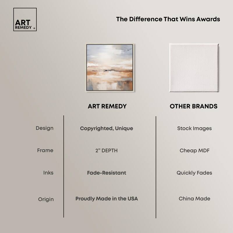 Coastal Calm Canvas by Art Remedy