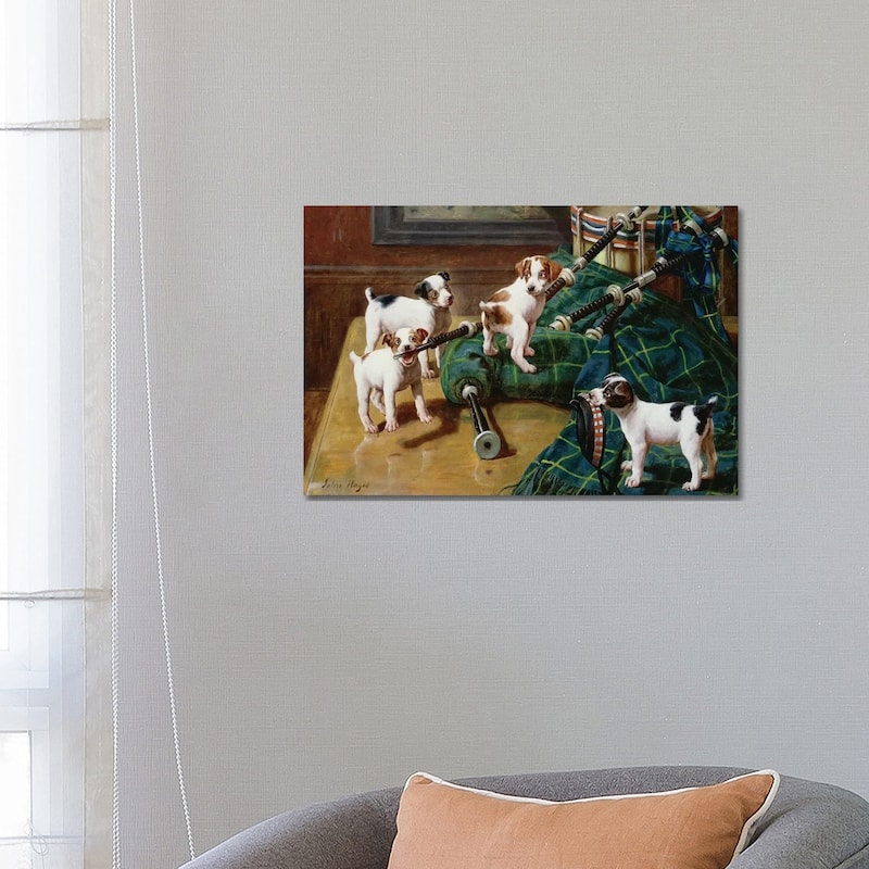 iCanvas "He Who Pays the Piper Calls the Tune" by John Hayes Canvas Print - 18x26x1.5