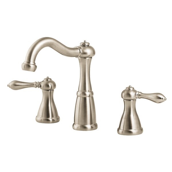 Pfister LG49-M0B Marielle Widespread Bathroom Faucet with Metal Pop-Up Assembly