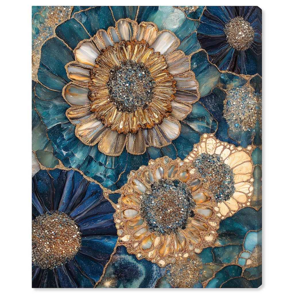 Opulent Geode I Canvas by Art Remedy, Gallery Wrapped