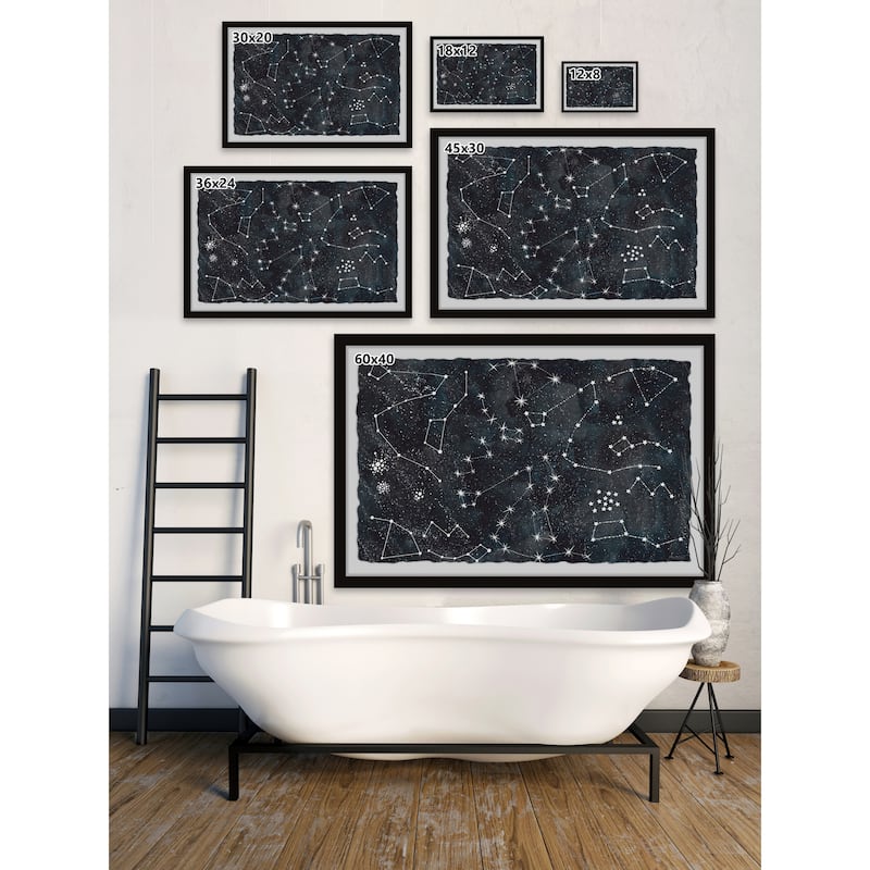 'The Constellations' Framed Painting Print