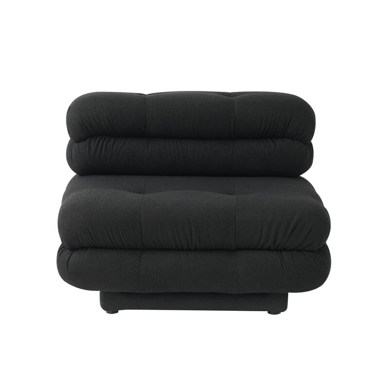 146" Tedy Velvet Sectional Cloud Couches, Modern L-Shaped Sofa DIY Combination Reversible Chaise for for Living Room