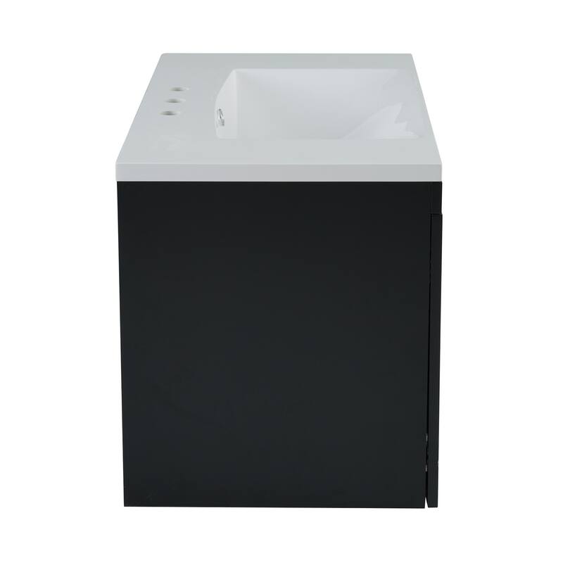 72" Wall Mounted Floating Bathroom Vanity with Storage Cabinet and Drawers